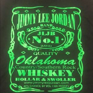 Jimmy lee Jordan band, t-shirt,